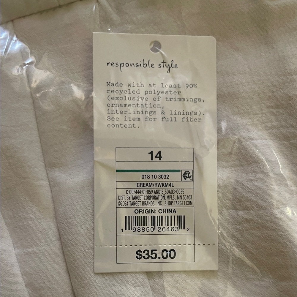 a new day Cream Women's Flare Pants - Picture 2 of 2